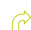 Icon showing paths going different directions